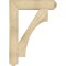 Ekena Millwork Westlake Craftsman Rough Sawn Bracket, Douglas Fir, 6"W x 32"D x 44"H BKT06X32X44WTL04RDF - alternate 3